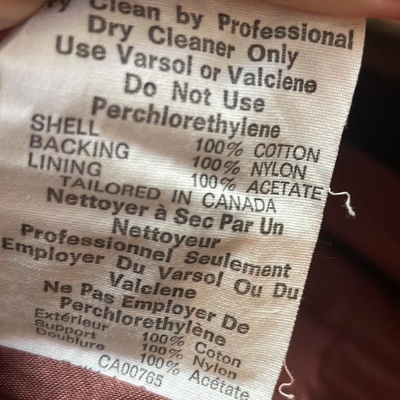 Surrey Canada Vintage Velvet Coat Trench Midi Brown Size Medium - Picture 7 of 16